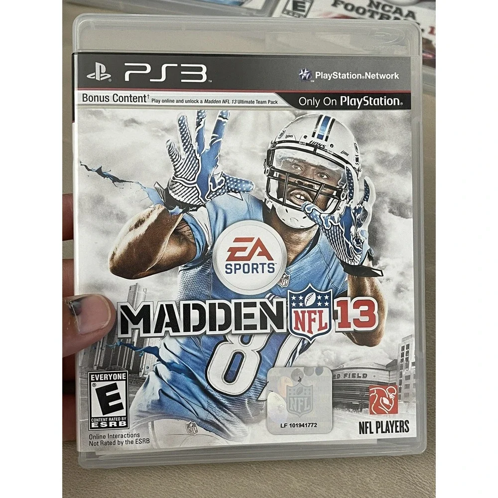 PS3 Football‎ Games Lot Of 3 Games